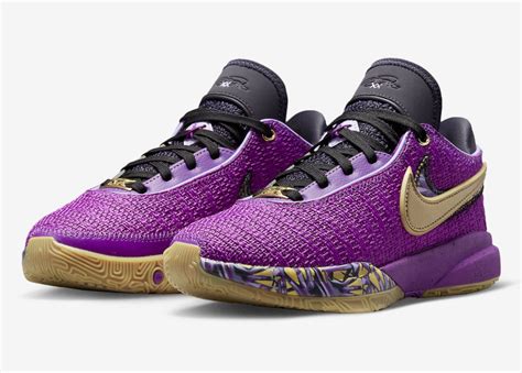 LeBron's Purple and Gold Shoes: A Standout on the Court